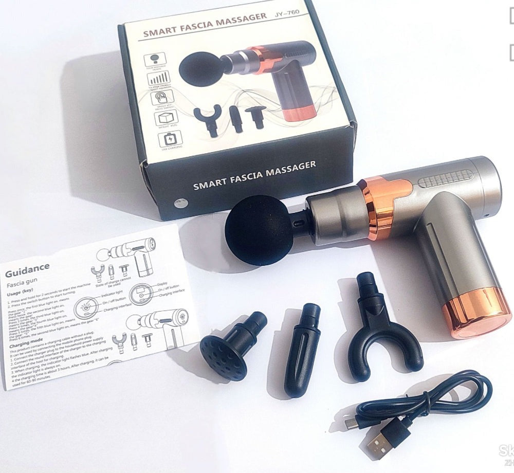 Smart Fascia Massager Deep Muscle Massage JY-760 Fascia Gun Muscle Relaxation Massager