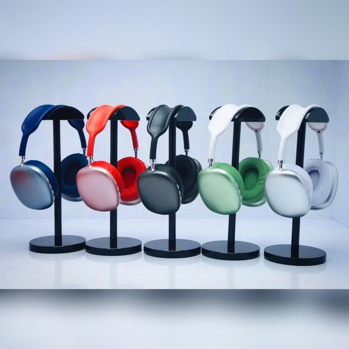 P9 Wireless Headphones | Bluetooth Over-Ear | High Bass & Clear Sound | Foldable & Portable | Noise Reduction - P9 China (Random Colour)