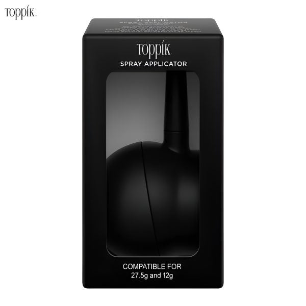 Toppik Hair Fiber Pack of 3 Set | Hair Fiber 27.5g + Applicator Pump + Comb