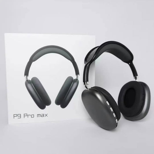 P9 Wireless Headphones | Bluetooth Over-Ear | High Bass & Clear Sound | Foldable & Portable | Noise Reduction - P9 China (Random Colour)