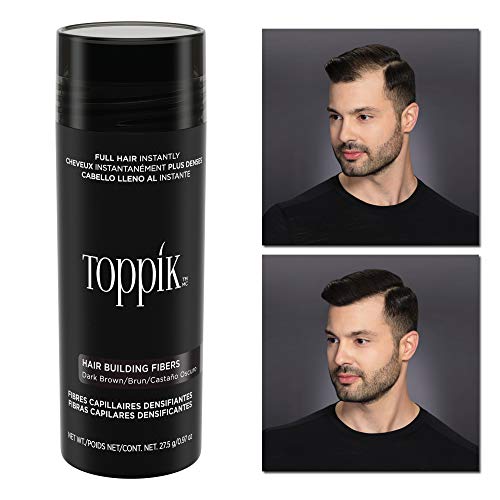 Toppik Hair Fiber Pack of 3 Set | Hair Fiber 27.5g + Applicator Pump + Comb